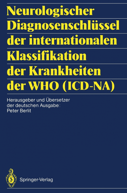 NEUROLOGISCHER DIAGNOSENSCHLUSSEL DER INTERNATIONALEN KLASSI