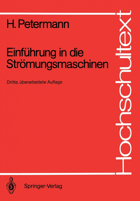 EINFUHRUNG IN DIE STROMUNGSMASCHINEN