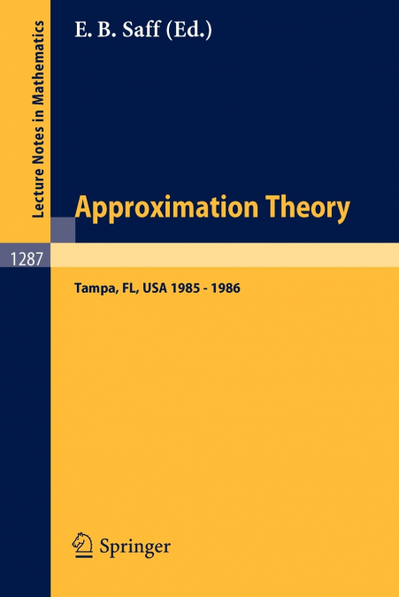 APPROXIMATION THEORY. TAMPA