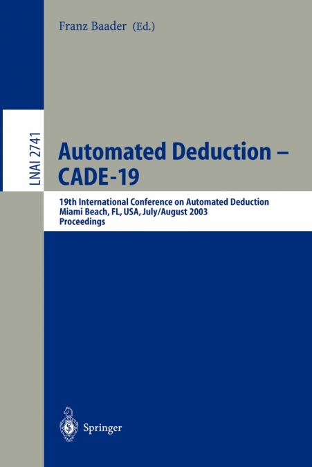 AUTOMATED DEDUCTION - CADE-19