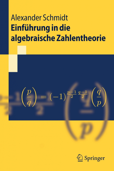EINFUHRUNG IN DIE ALGEBRAISCHE ZAHLENTHEORIE