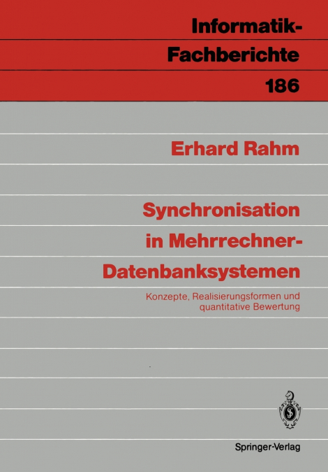 SYNCHRONISATION IN MEHRRECHNER-DATENBANKSYSTEMEN