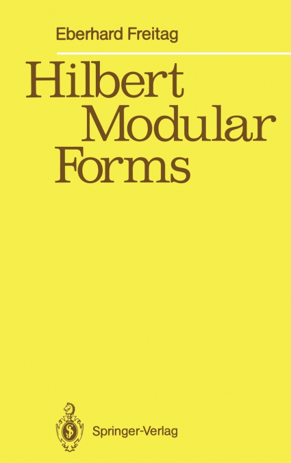 HILBERT MODULAR FORMS