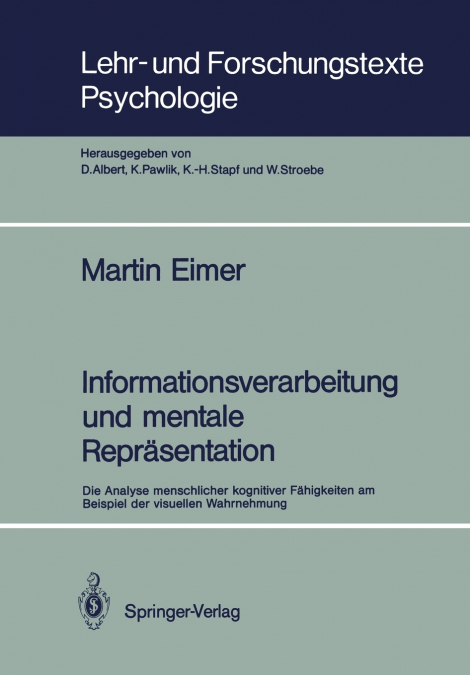 INFORMATIONSVERARBEITUNG UND MENTALE REPRASENTATION