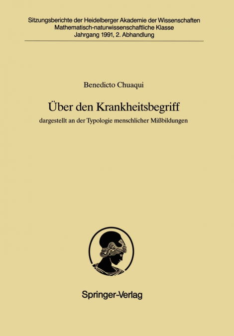 ?BER DEN KRANKHEITSBEGRIFF