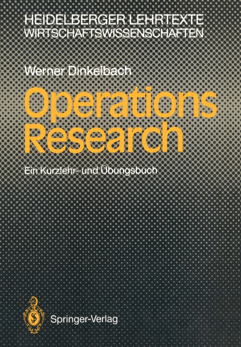 OPERATIONS RESEARCH