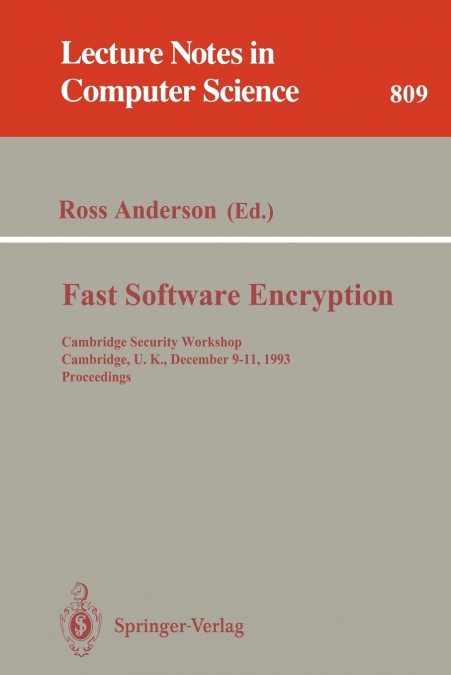 FAST SOFTWARE ENCRYPTION