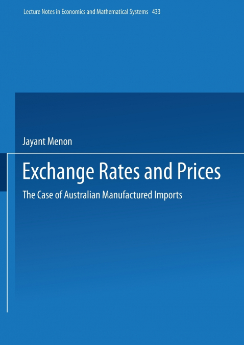 EXCHANGE RATES AND PRICES