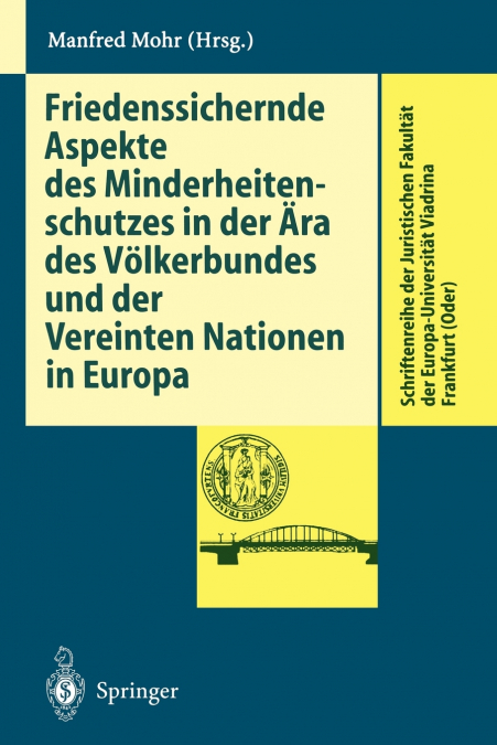 FRIEDENSSICHERNDE ASPEKTE DES MINDERHEITENSCHUTZES IN DER ?R