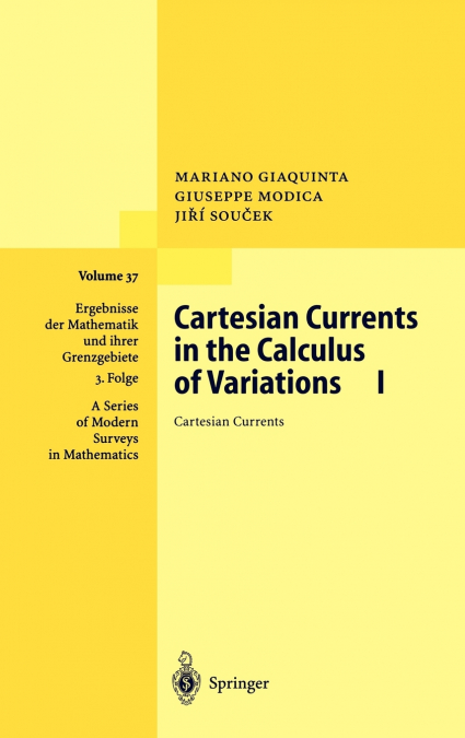 CARTESIAN CURRENTS IN THE CALCULUS OF VARIATIONS I