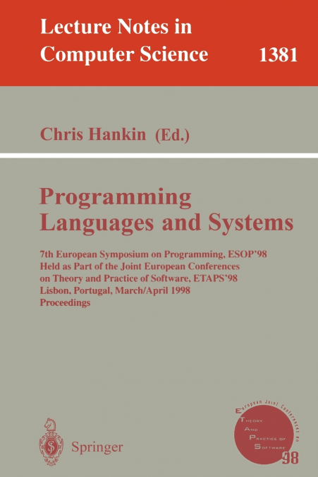 PROGRAMMING LANGUAGES AND SYSTEMS