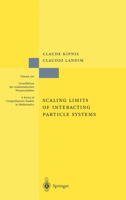 SCALING LIMITS OF INTERACTING PARTICLE SYSTEMS