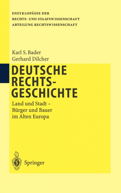 DEUTSCHE RECHTSGESCHICHTE