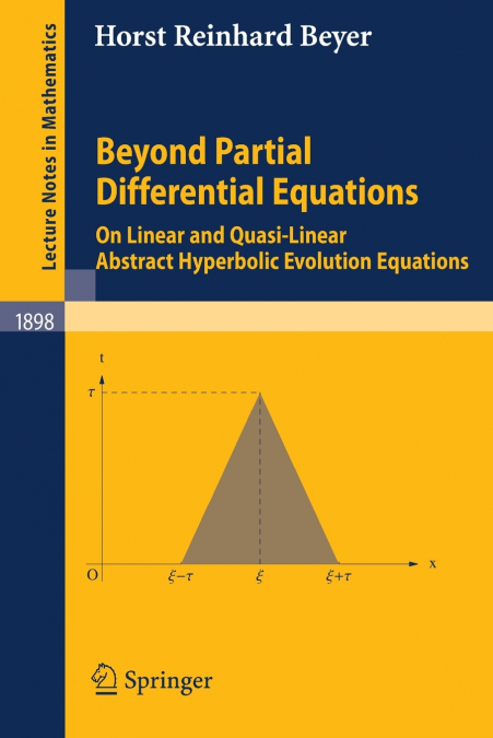BEYOND PARTIAL DIFFERENTIAL EQUATIONS
