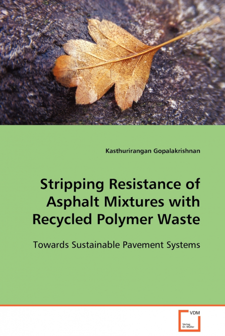 STRIPPING RESISTANCE OF ASPHALT MIXTURES WITH RECYCLED POLYM