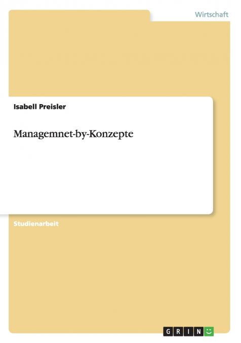MANAGEMNET-BY-KONZEPTE