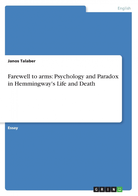 FAREWELL TO ARMS