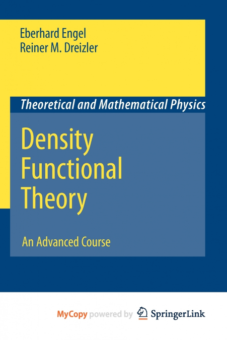 DENSITY FUNCTIONAL THEORY