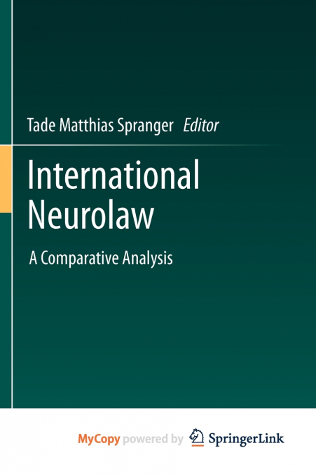 INTERNATIONAL NEUROLAW