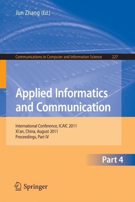 APPLIED INFORMATICS AND COMMUNICATION, PART IV
