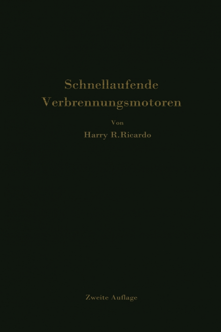 SCHNELLAUFENDE VERBRENNUNGSMOTOREN
