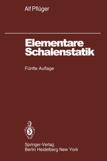 ELEMENTARE SCHALENSTATIK
