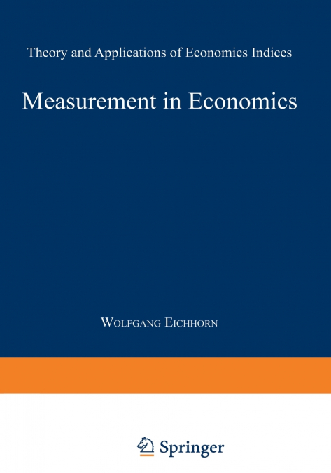 MEASUREMENT IN ECONOMICS