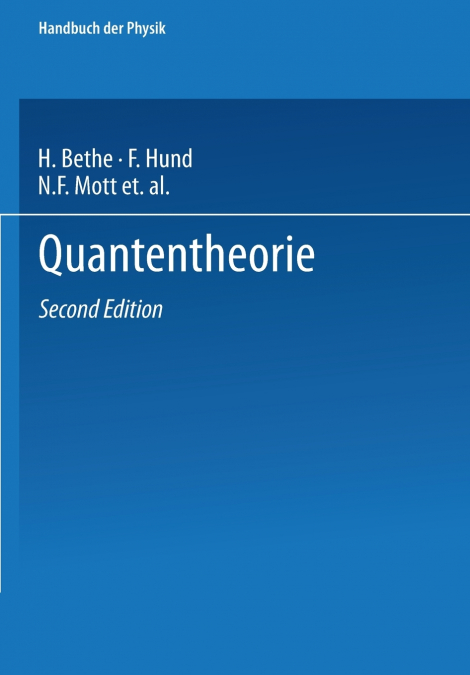QUANTENTHEORIE