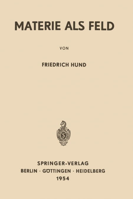 MATERIE ALS FELD