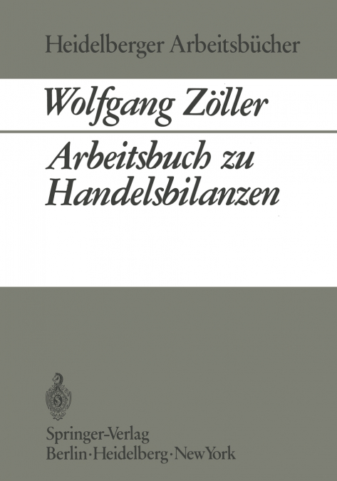 ARBEITSBUCH ZU HANDELSBILANZEN