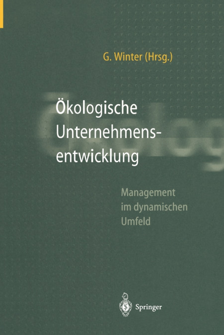 (TM)KOLOGISCHE UNTERNEHMENSENTWICKLUNG
