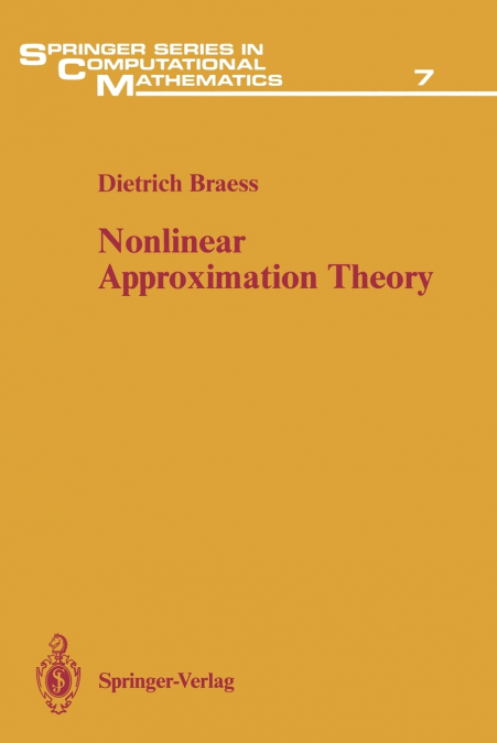 NONLINEAR APPROXIMATION THEORY