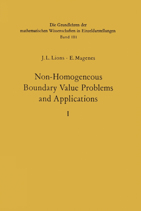 NON-HOMOGENEOUS BOUNDARY VALUE PROBLEMS AND APPLICATIONS
