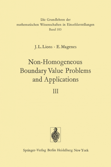 NON-HOMOGENEOUS BOUNDARY VALUE PROBLEMS AND APPLICATIONS