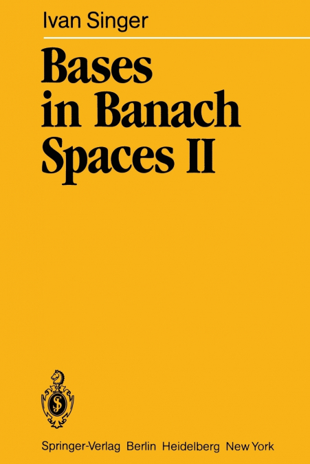 BASES IN BANACH SPACES II