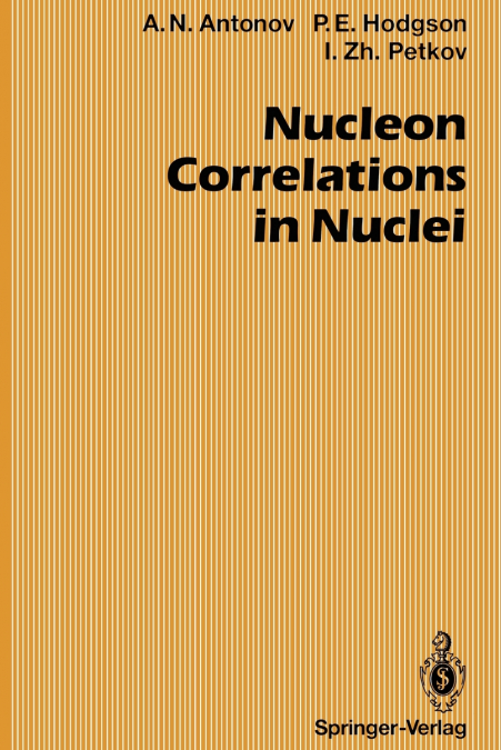 NUCLEON CORRELATIONS IN NUCLEI