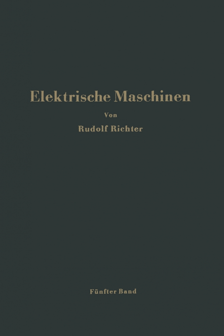 ELEKTRISCHE MASCHINEN