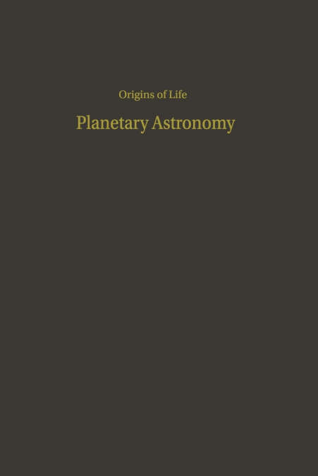 PROCEEDINGS OF THE THIRD CONFERENCE ON ORIGINS OF LIFE