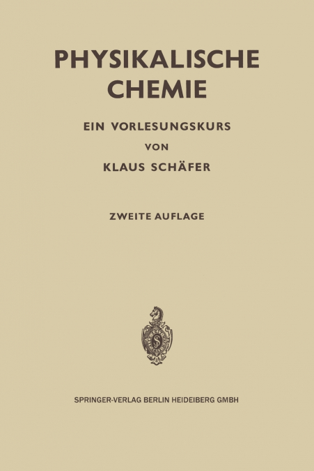 PHYSIKALISCHE CHEMIE