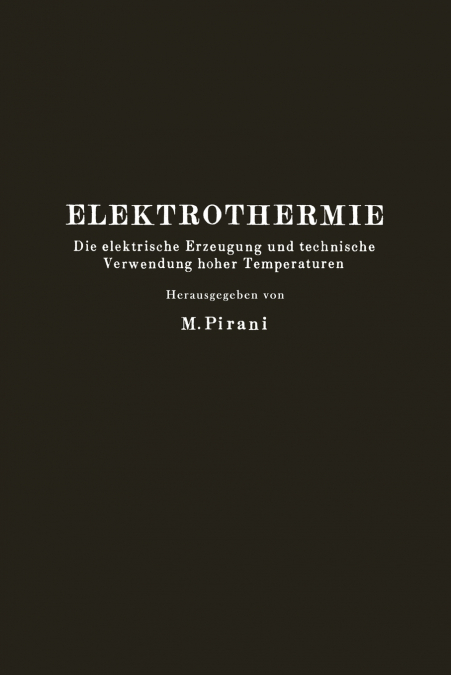 ELEKTROTHERMIE