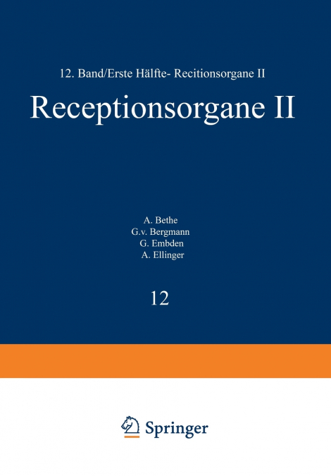 HANDBUCH DER NORMALEN UND PATHOLOGISCHEN PHYSIOLOGIE