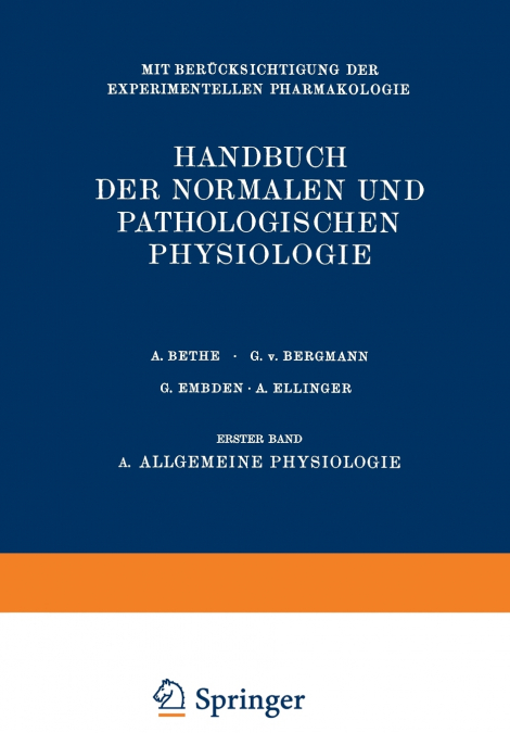 ALLGEMEINE PHYSIOLOGIE