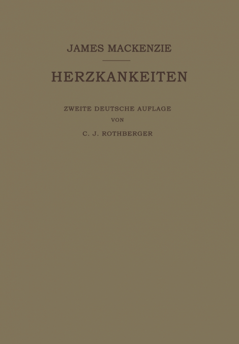 LEHRBUCH DER HERZKRANKHEITEN