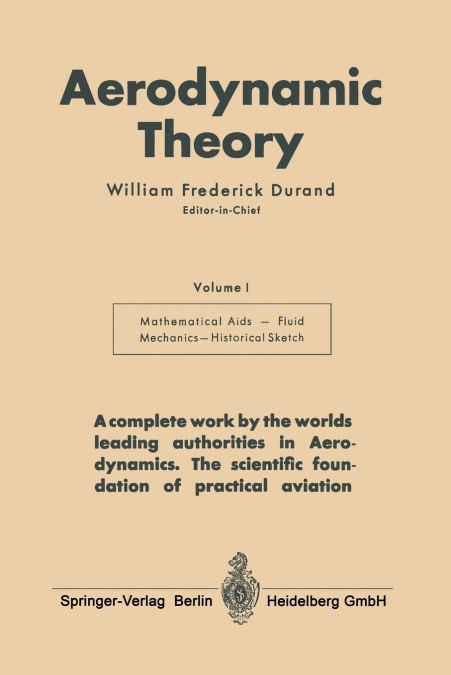 AERODYNAMIC THEORY