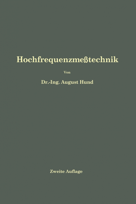 HOCHFREQUENZMESSTECHNIK