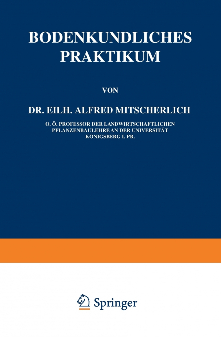 BODENKUNDLICHES PRAKTIKUM