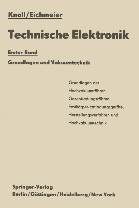 TECHNISCHE ELEKTRONIK