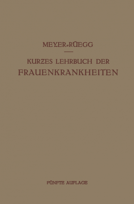 KOMPENDIUM DER FRAUENKRANKHEITEN