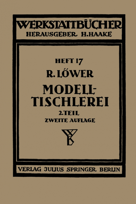 MODELLTISCHLEREI