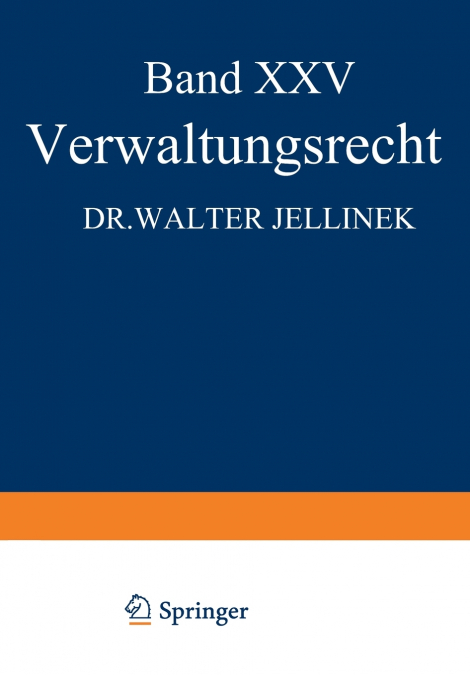 VERWALTUNGSRECHT